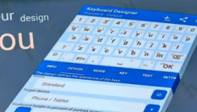 此应用程序允许您设计自己的Android键盘