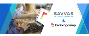 Savvas Learning Company与Brainingcamp合作让数学学习更具互动性和吸引力