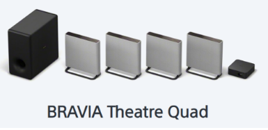 索尼Bravia Theater Quad 504W 16扬声器杜比全景声无线家庭影院推出
