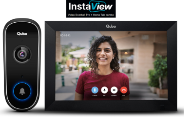 Qubo InstaView推出Video Doorbell Pro和Home Tab视频门电话